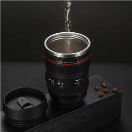 Taza de lente de cámara